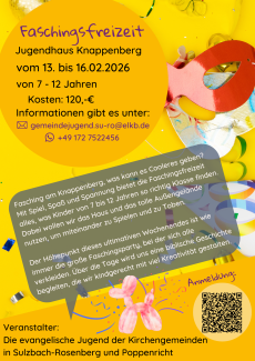 Faschingsfreizeit 2026