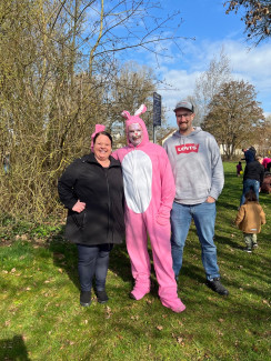 Der Osterhase besucht das KuK