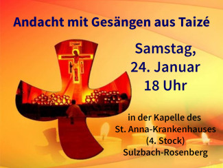 Einladung zur Taize-Andacht